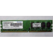 Модуль оперативной памяти 4Gb DDR2 Patriot PSD24G8002 pc-6400 (800MHz)  (Липецк)