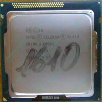 Процессор Intel Celeron G1610 (2x2.6GHz /L3 2048kb) SR10K s.1155 (Липецк)