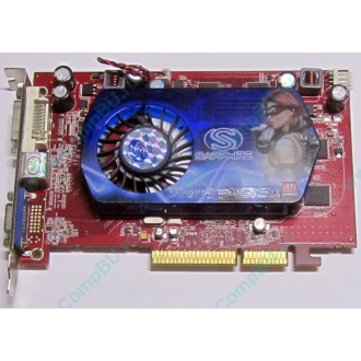 Б/У видеокарта 512Mb DDR2 ATI Radeon HD2600 PRO AGP Sapphire (Липецк)