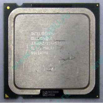 Процессор Intel Celeron D 345J (3.06GHz /256kb /533MHz) SL7TQ s.775 (Липецк)